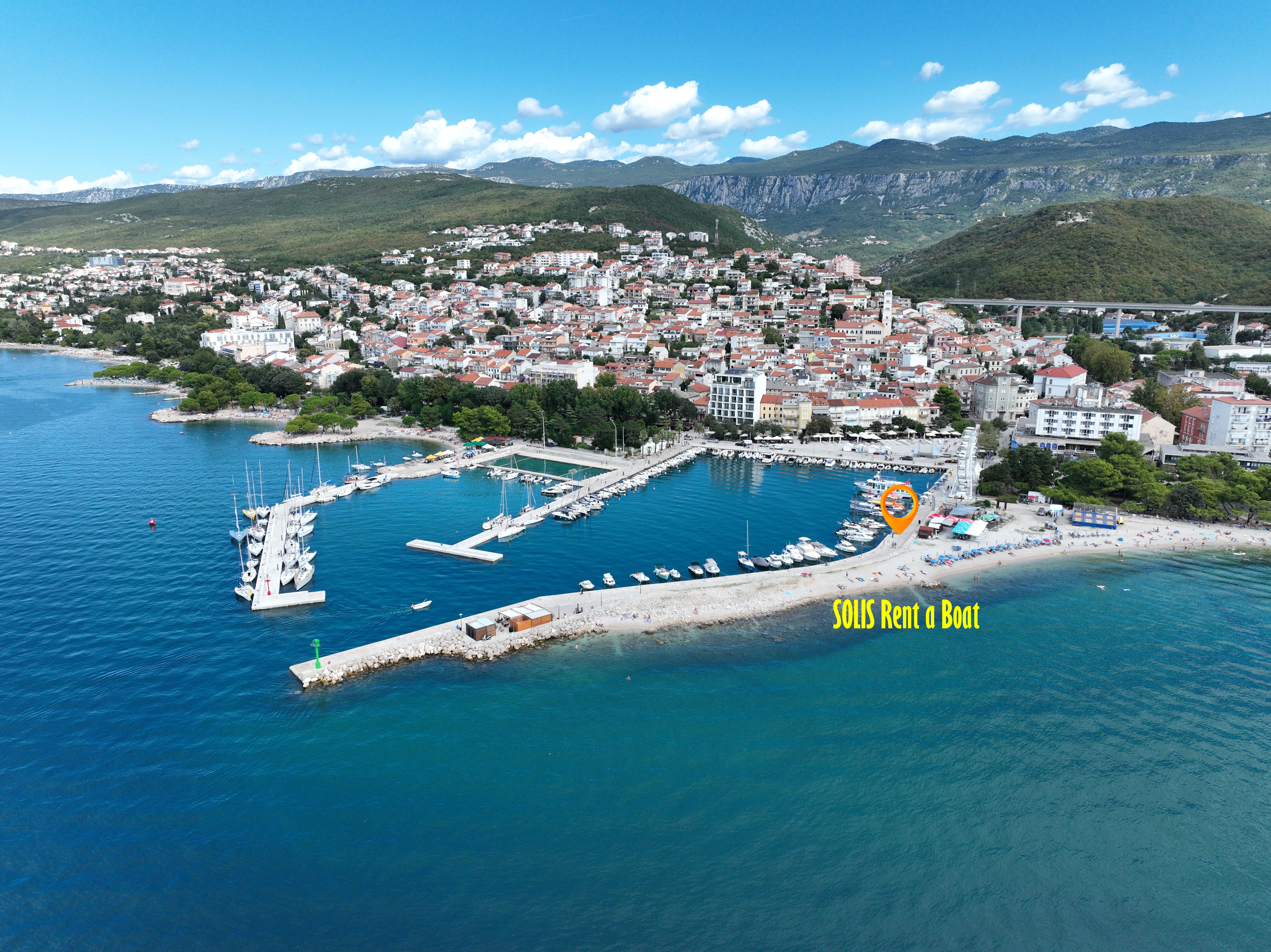 Reservierungspunkt Crikvenica